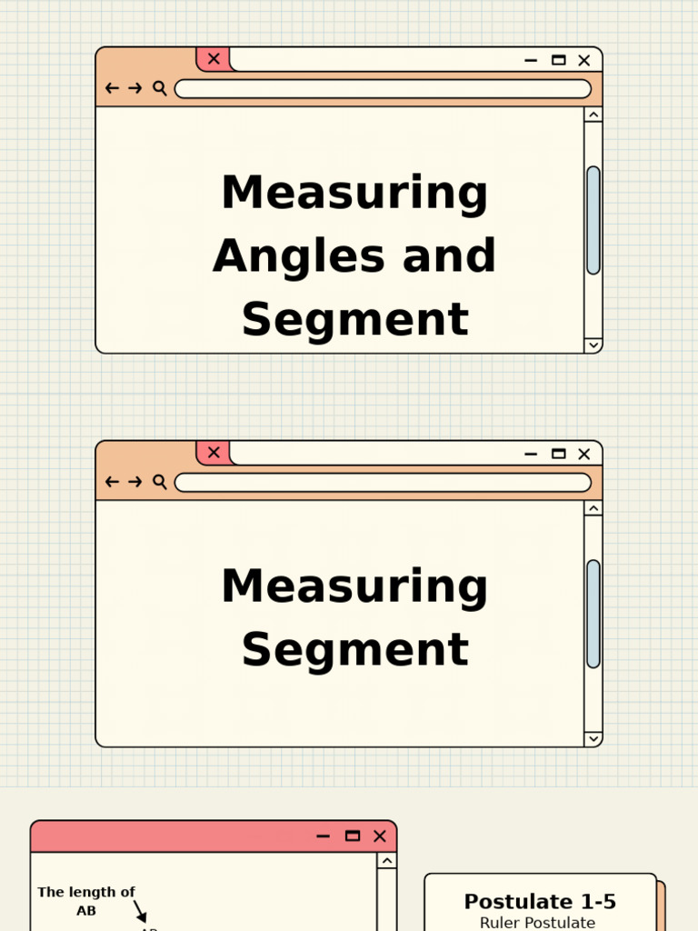 Measuring Angles and Segments in Geometry | PDF | Angle | Triangle