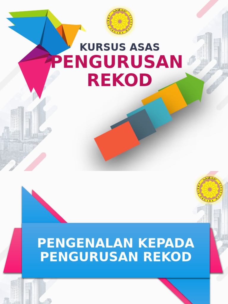 Pengenalan Kepada Pengurusan Rekod 2024 | PDF