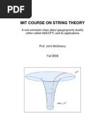 MIT Course on AdS-CFT Corrspondence