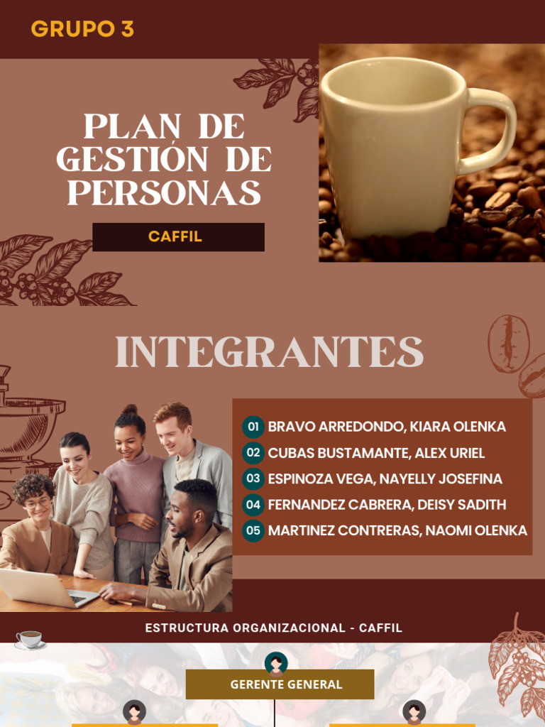 Plan de Gestión de Personas CAFFIL | PDF