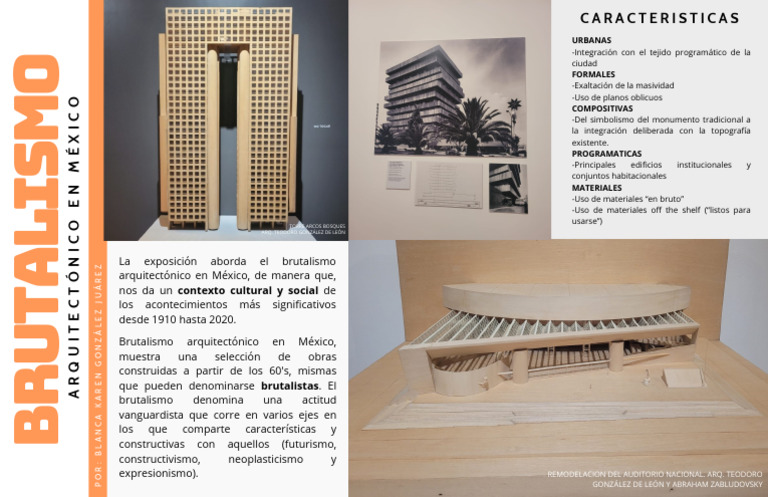 Brutalismo en Arquitectura Mexicana | PDF | Modernidad | Estilos ...