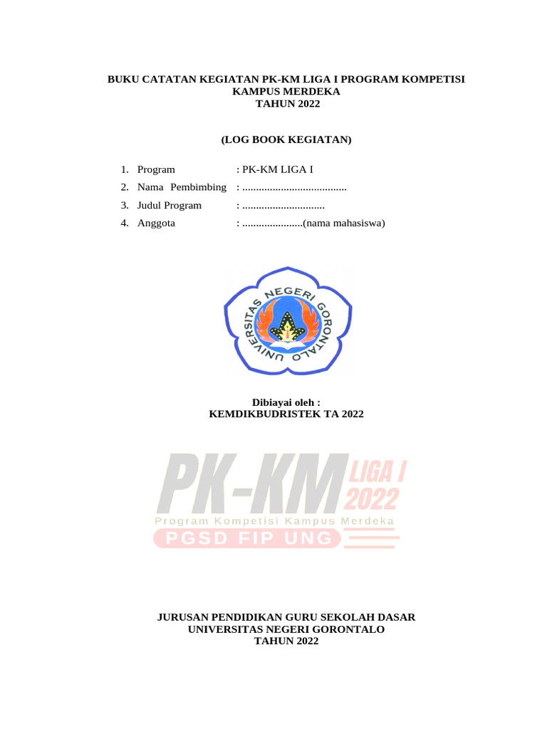 Log Book Kegiatan | PDF
