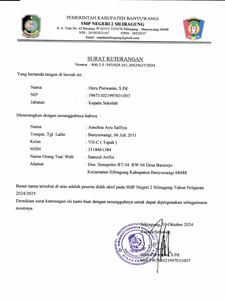 Suket Amelisa 7C | PDF