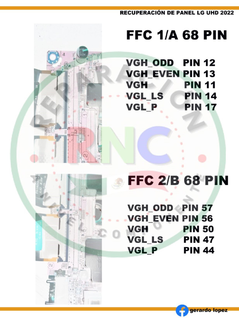 Ffc1a 68 Pin FFC | PDF
