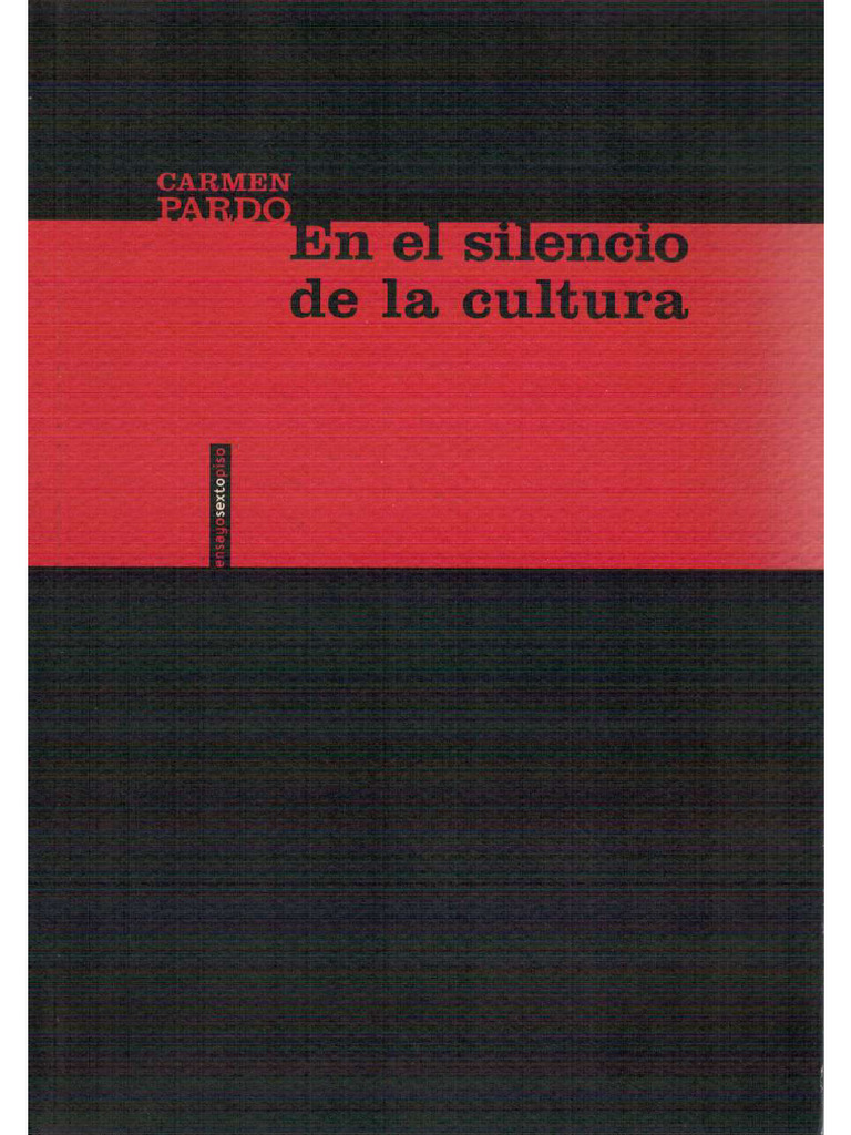 en El Silencio de La Cultura (Primer Capítulo) | PDF