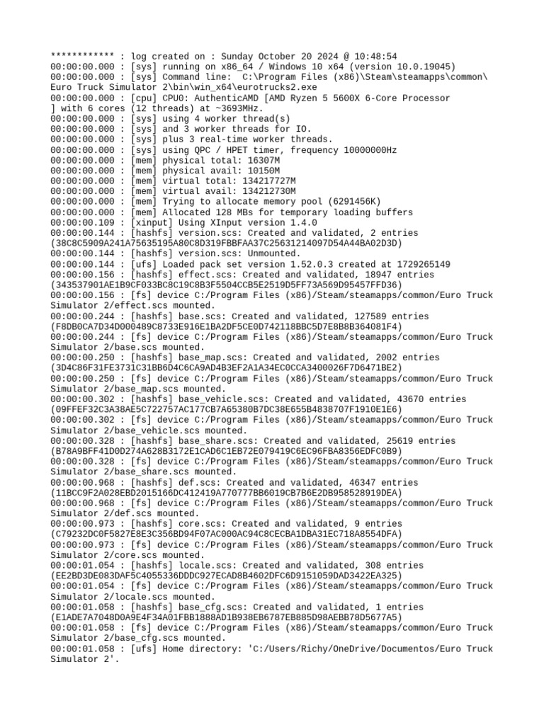 Game Log | PDF | Computing | Computer Architecture