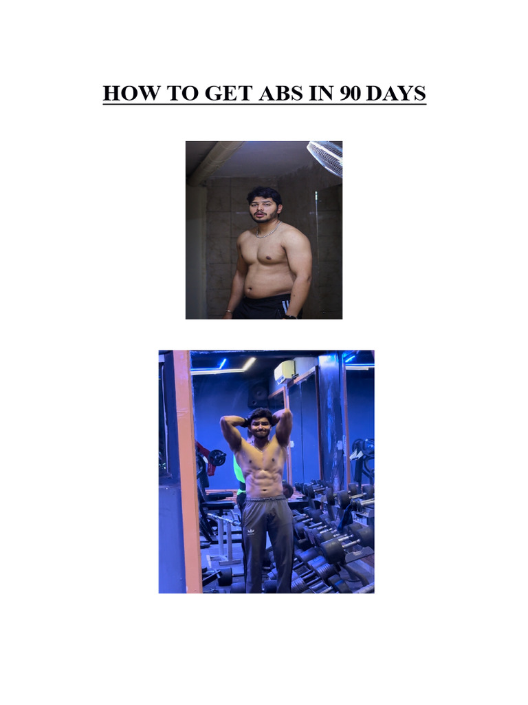 Get Abs in 90 Days: Essential Guide | PDF