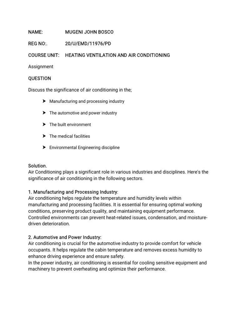 Mechanical engineering course work or year 1 pdf