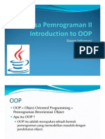 Introduction To OOP