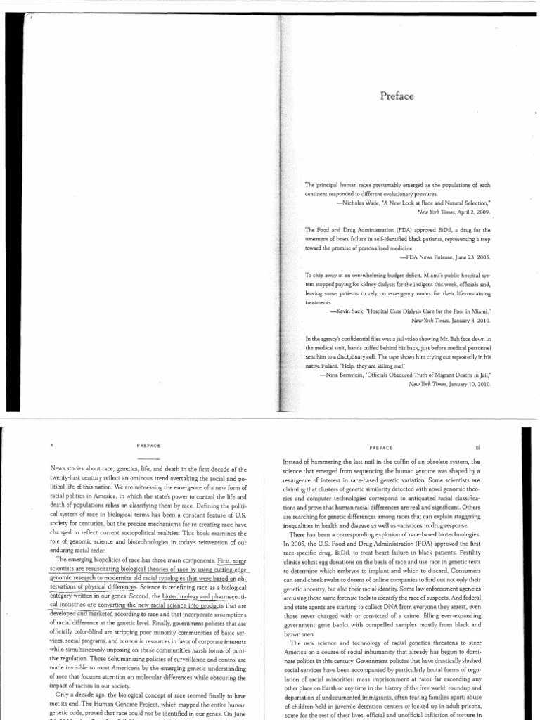 Biopolitics of Race in Genomic Science | PDF | Race (Human ...