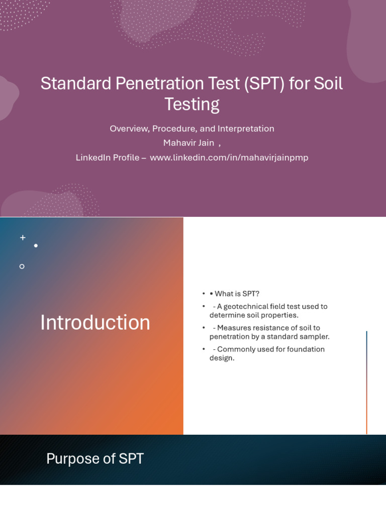 SPT | PDF