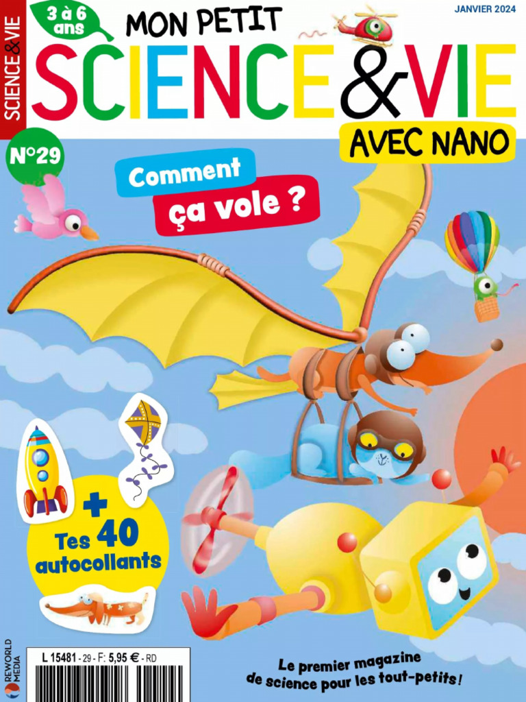 Mon Petit Science Vie Avec Nano Janvier 2024 PDF — free download
