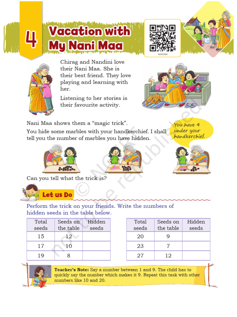 Fun Math Activities with Nani Maa | PDF