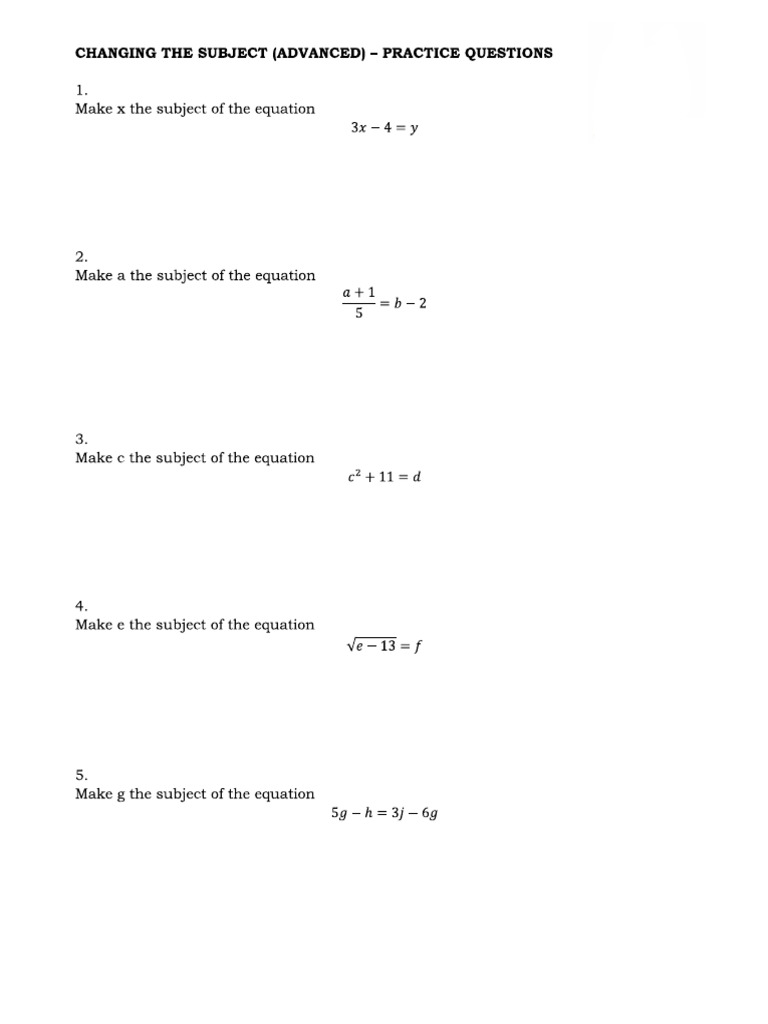 Subject Making | PDF