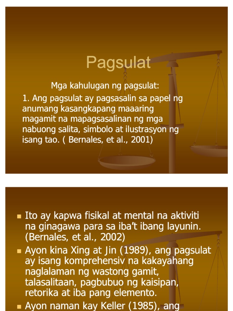 Pagsulat Pdf