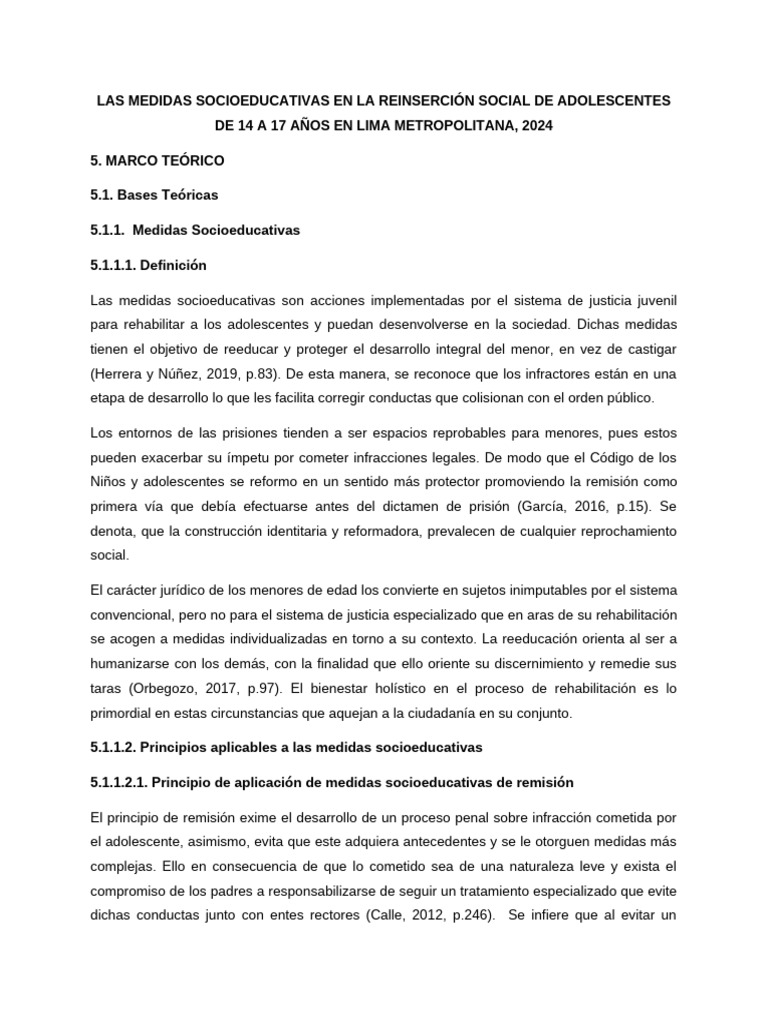 Medidas Socioeducativas para Adolescentes | PDF | Castigos | Iniciativa ...