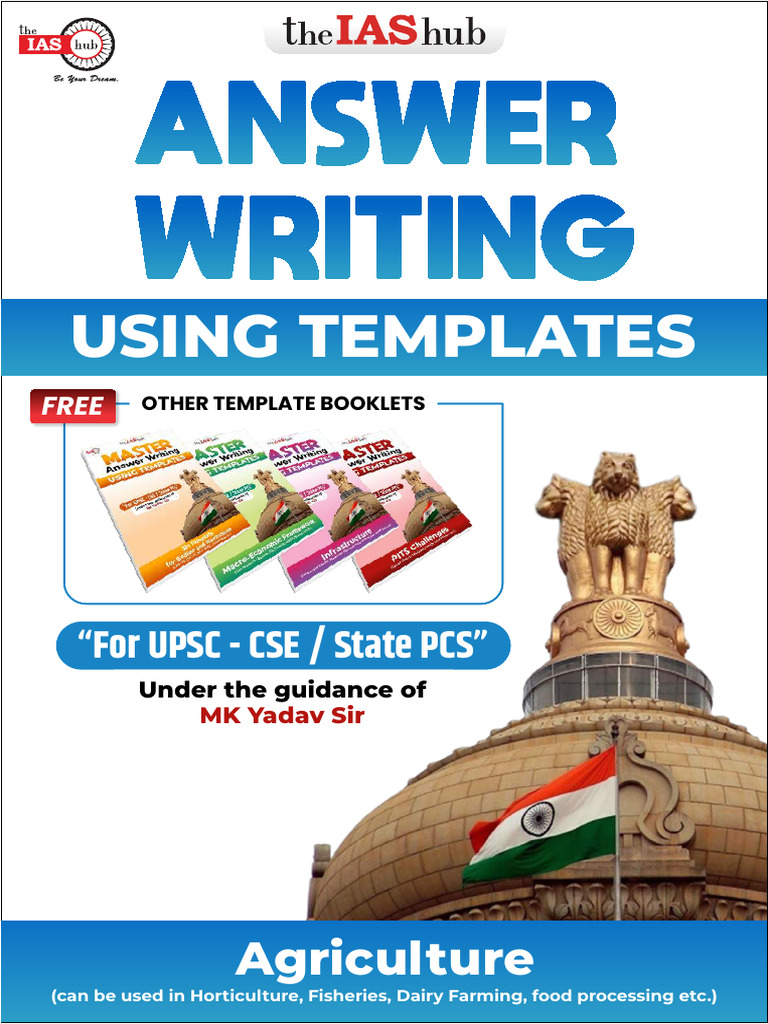 060 Answer Writing Template Agriculture Qep2023 Pdf Pdf