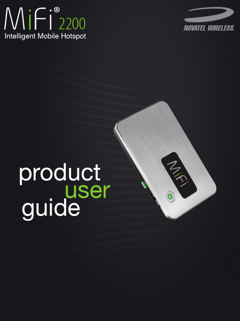 UserGuide MiFi2200 | PDF | Wi Fi | Port (Computer Networking)