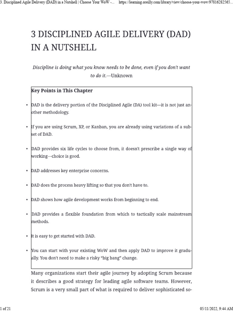 WoW-chapter 3 | PDF | Agile Software Development | Software Industry