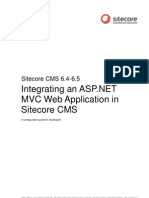 Integrating An ASP - Net MVC Web Application in Sitecore Cms-A4