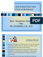 STRATEGI KORPORASI