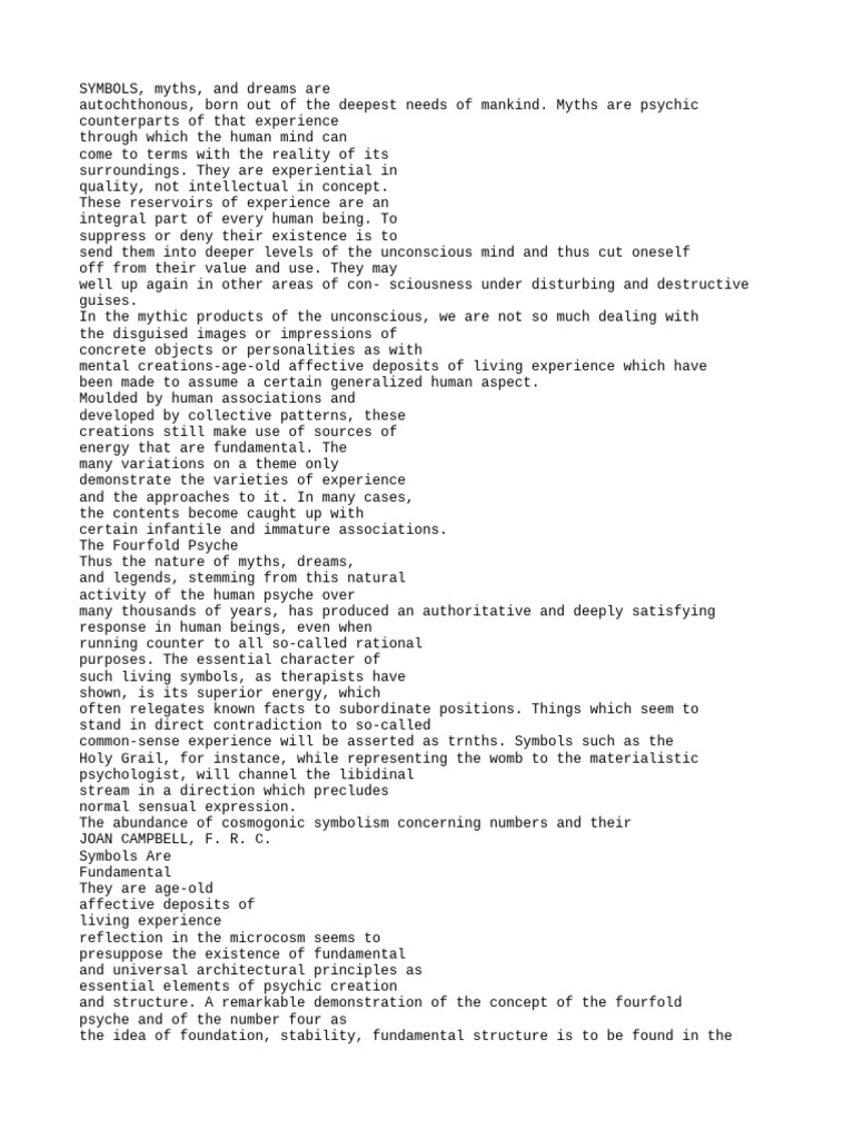 Symbols Podcast Pdf Experience Mind