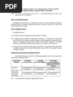 Primer Exploration Permit Philippines 2007