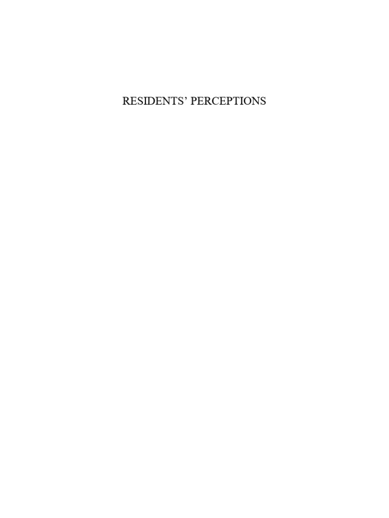 National Parks and Community Perceptions | PDF | Cost Of Living | Tourism