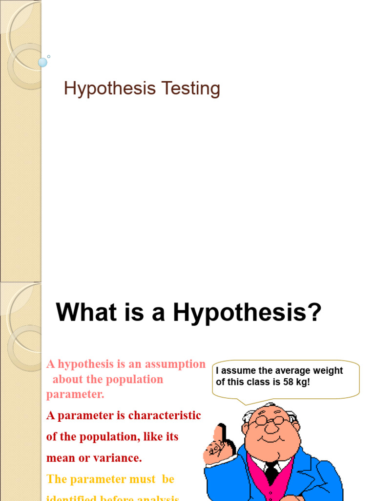 Testing of Hypothesis-1 | PDF | Type I And Type Ii Errors | Statistical ...