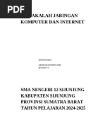 Makalah Jaringan Komputer dan Internet | PDF