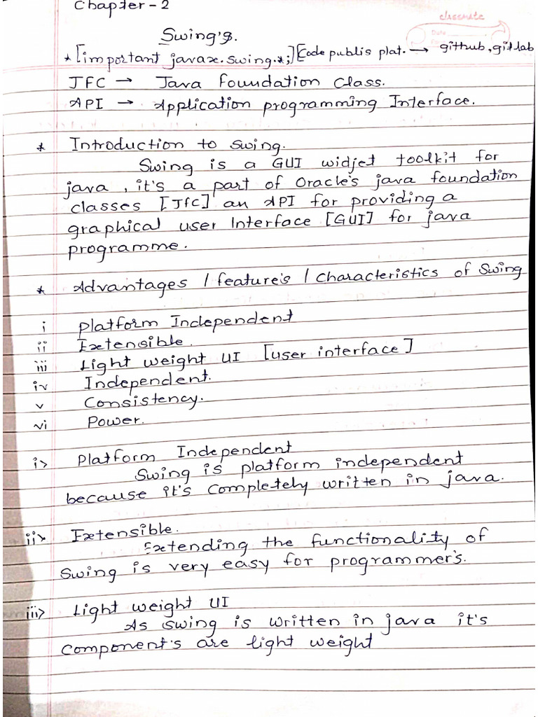AJP CH 2 Notes | PDF
