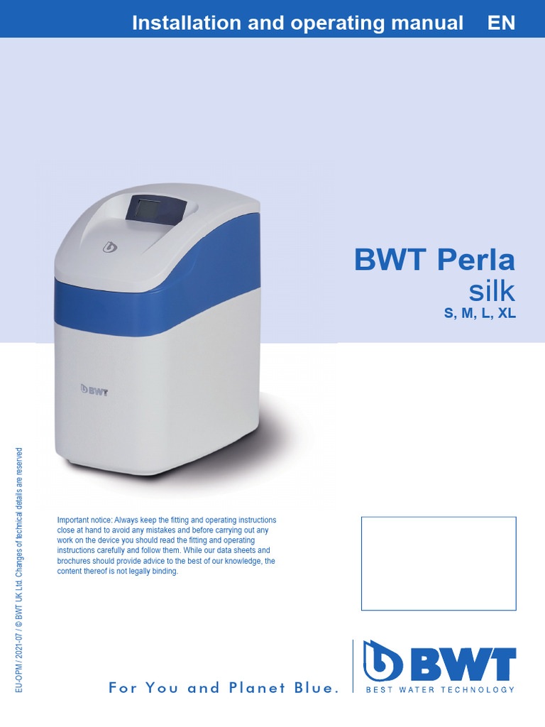 Perla Silk Manual Uk | PDF | Valve | Tap (Valve)