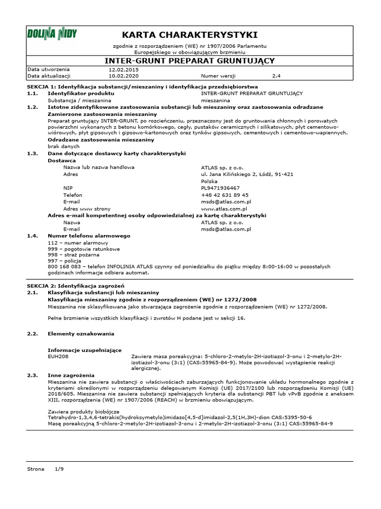 2.2 Karta Charakterystyki | PDF