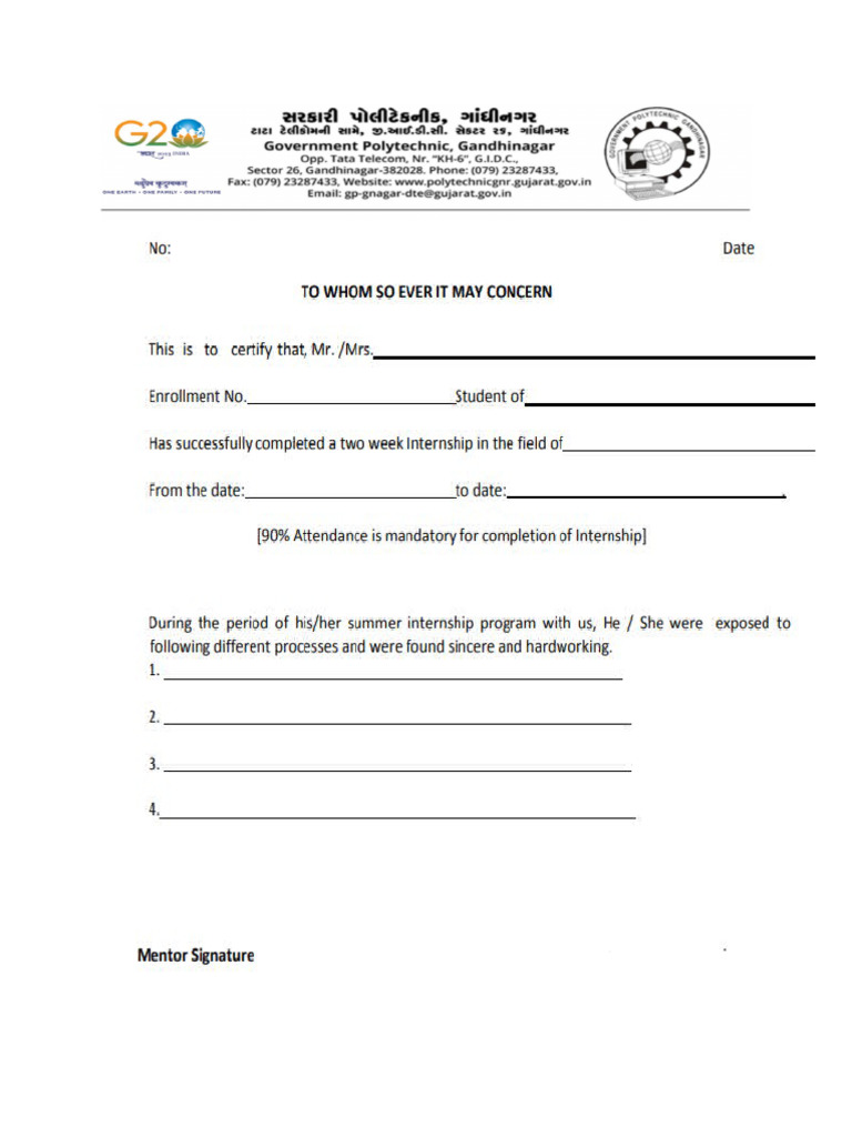 Completion Certificate | PDF