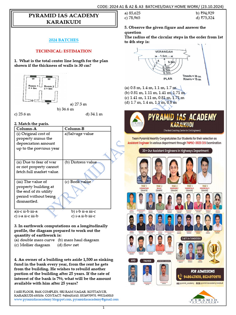 2024 Batches Homework Questions (23!10!2024) | PDF