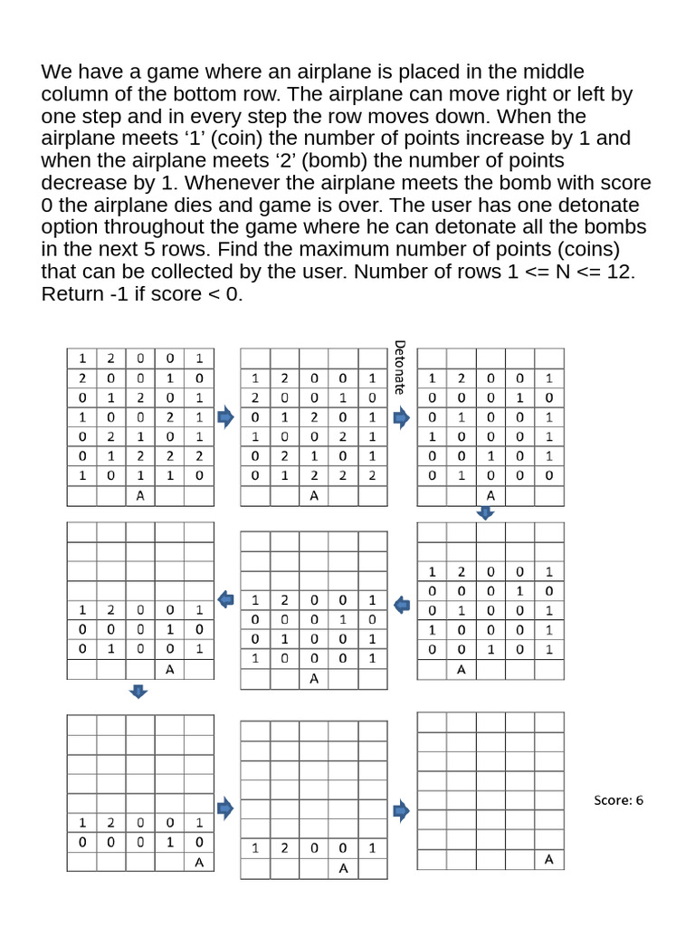 Airplane game pdf