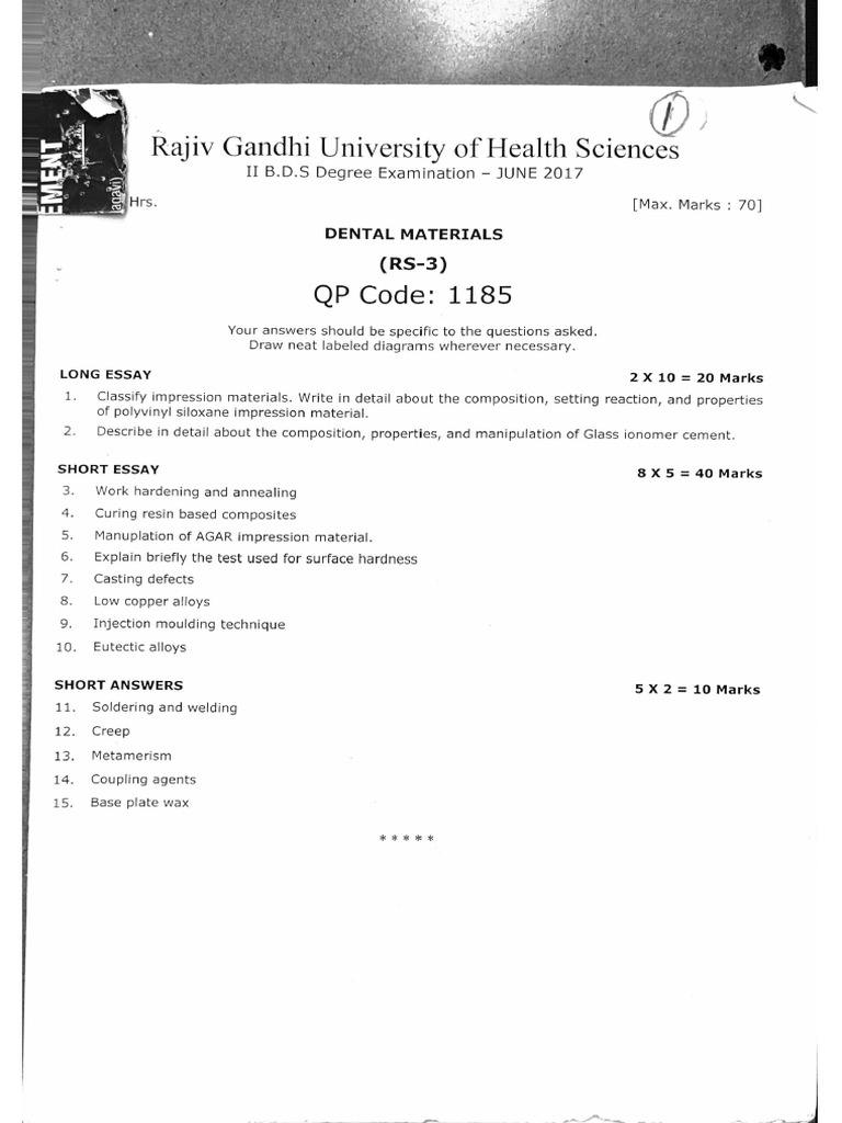 PYQ 2nd Year | PDF