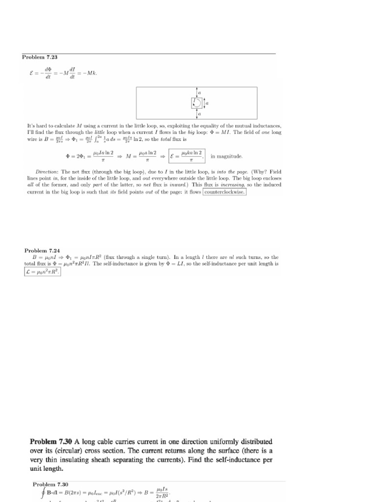電磁學chap7，9習題解答 (補) | PDF | Teaching Methods & Materials | Technology ...