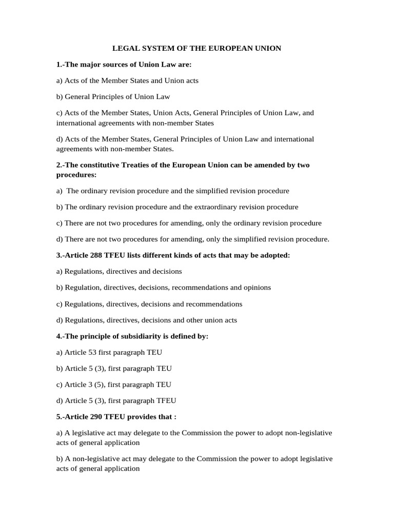 Testing Le September | PDF | Treaty | European Union