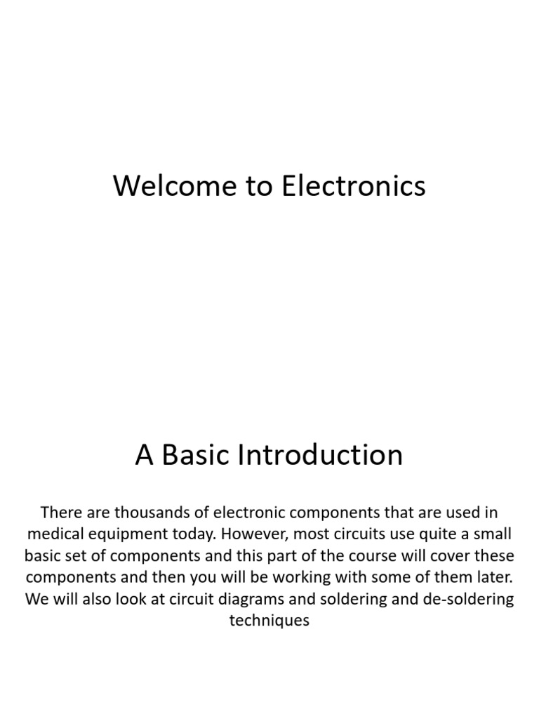 Electronics Powerpoint English | PDF | Bipolar Junction Transistor ...