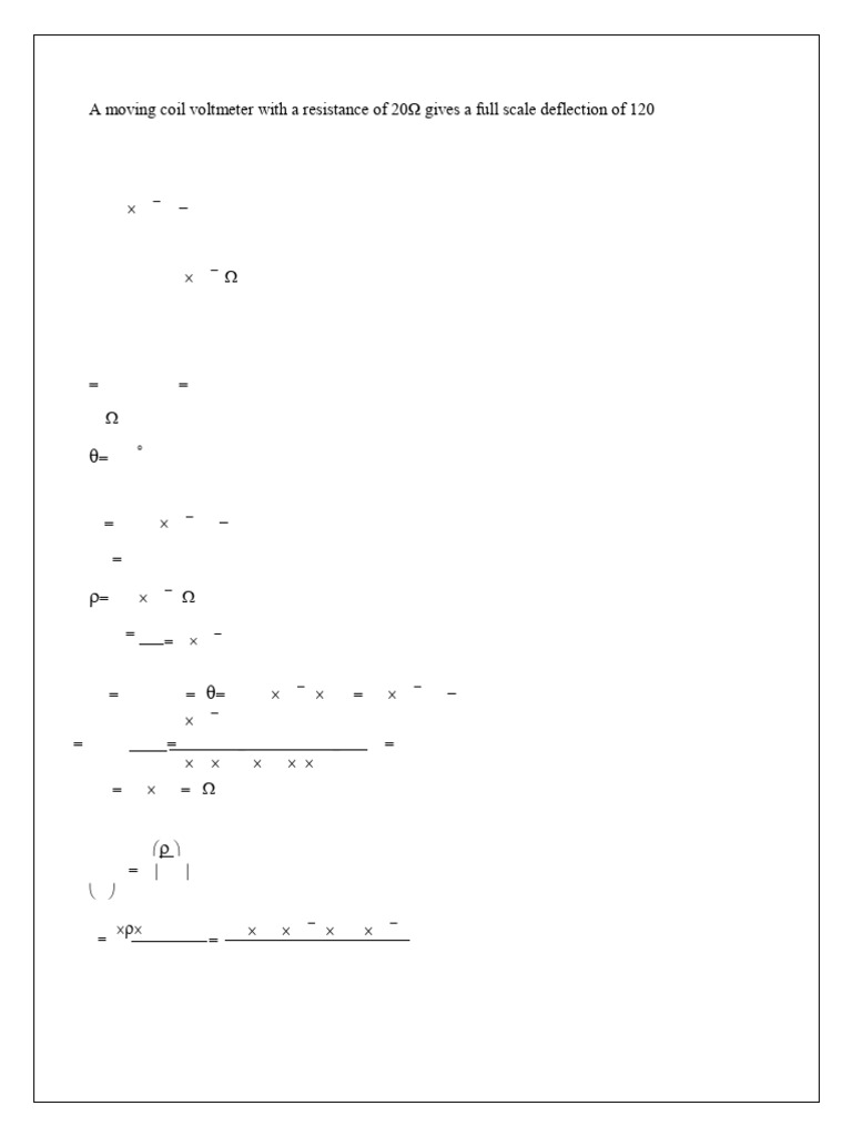 Electrical Measurements & Instrumentation Digital Notes-46-48 | PDF