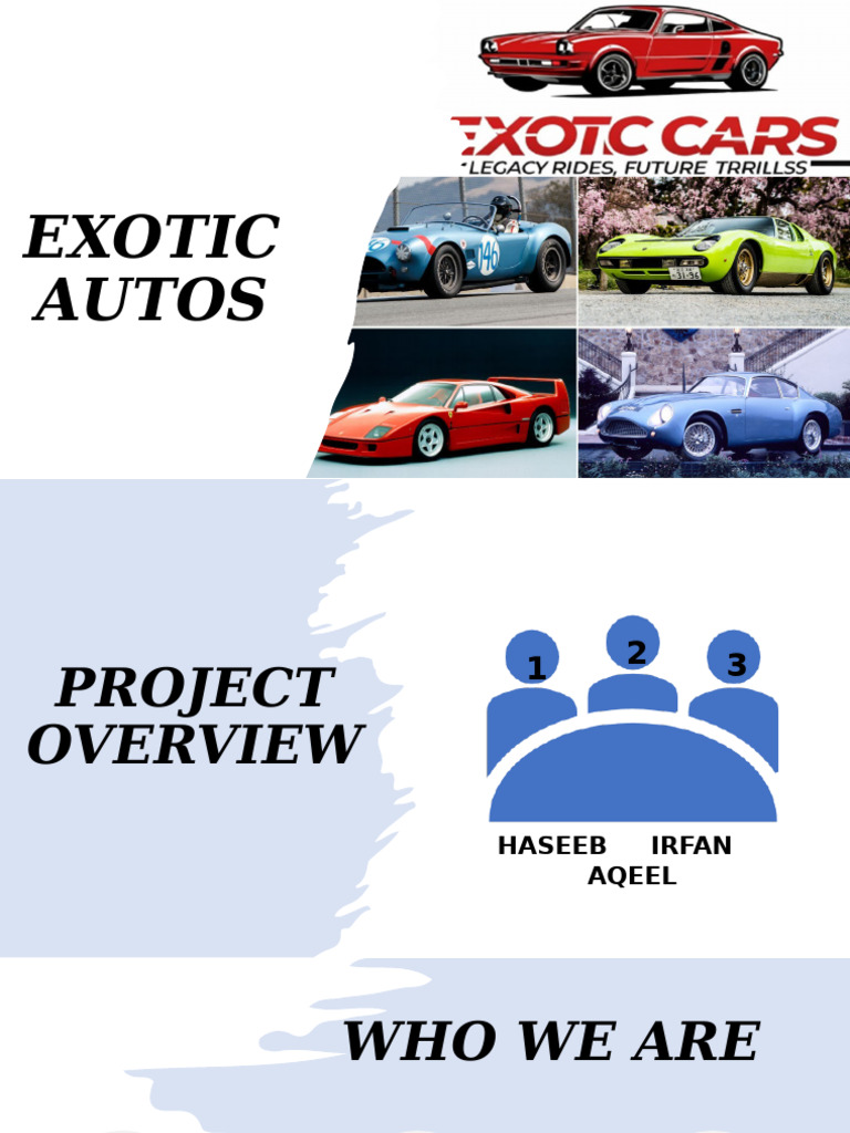 Vintage Classic & Super Cars | PDF | Marketing | Market (Economics)