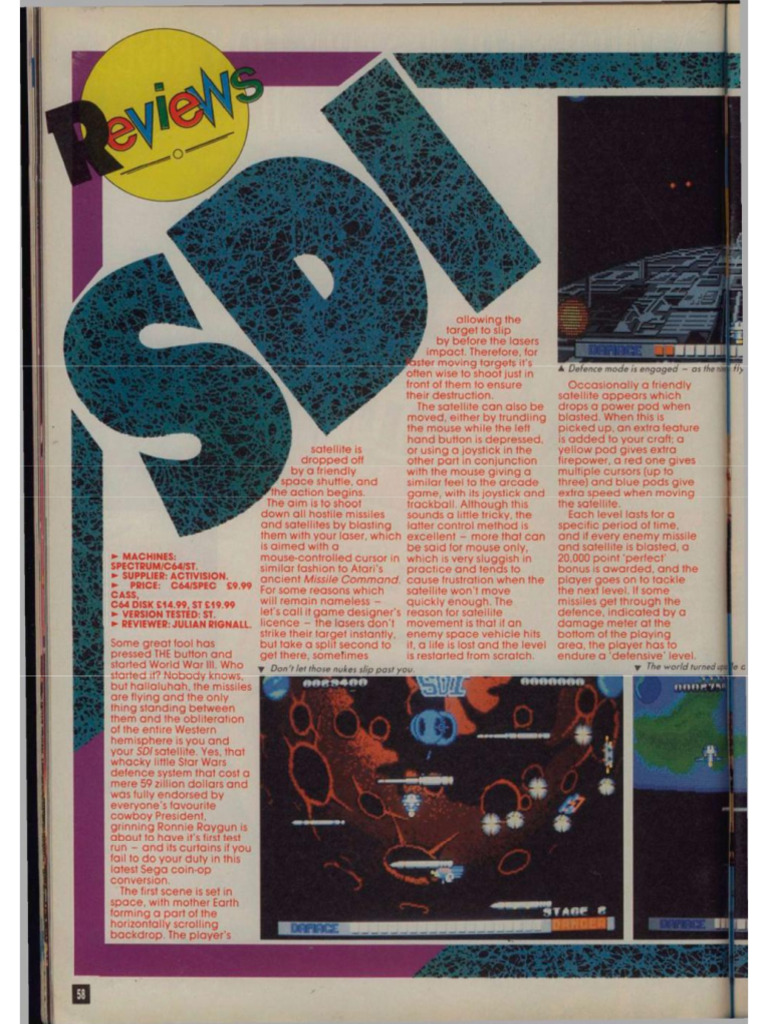 Computer Video Games 58-59 | PDF