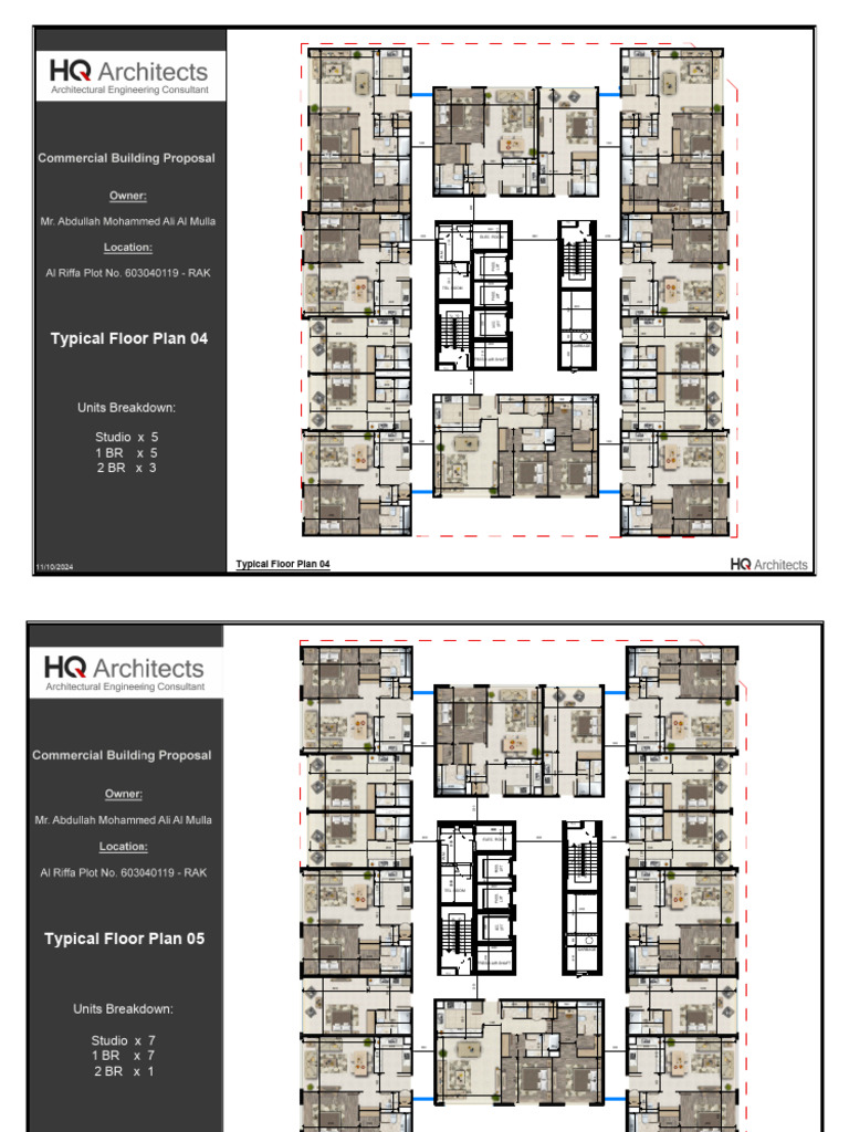 Floor Plan Overview and Unit Breakdown | PDF | Room | Architectural Design