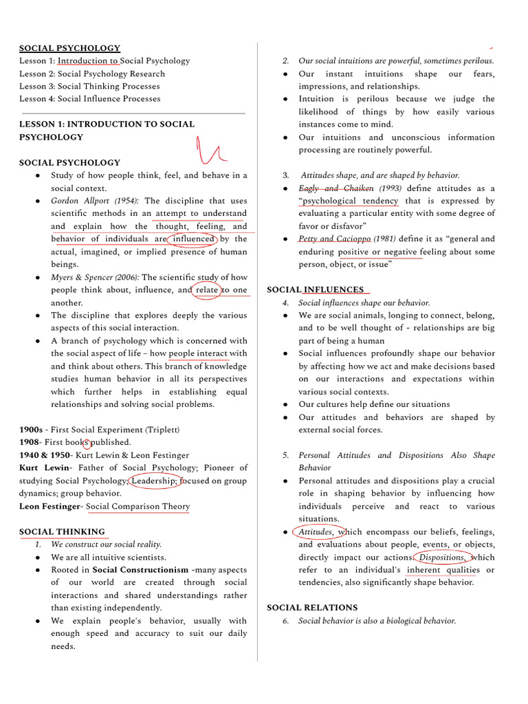 Social Psychology Pdf Emotions Social Psychology