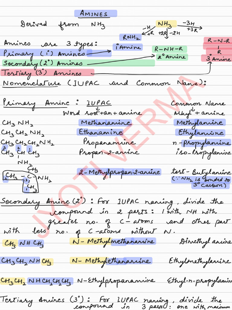 Amines | PDF