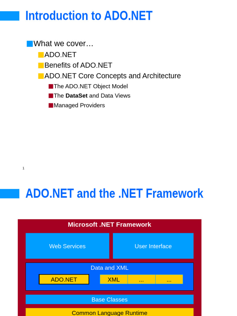 13 Adonet | PDF | Databases | Microsoft Sql Server