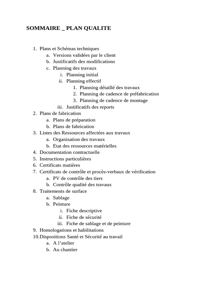 plan-sommaire-du-document-qualit-pdf