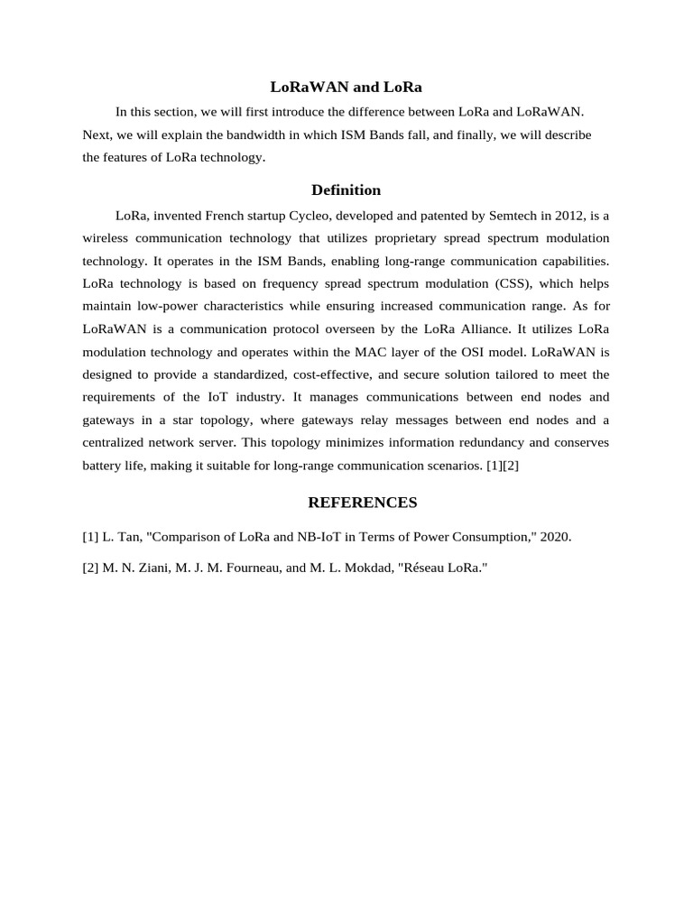 1 lora and lorawan definition pdf