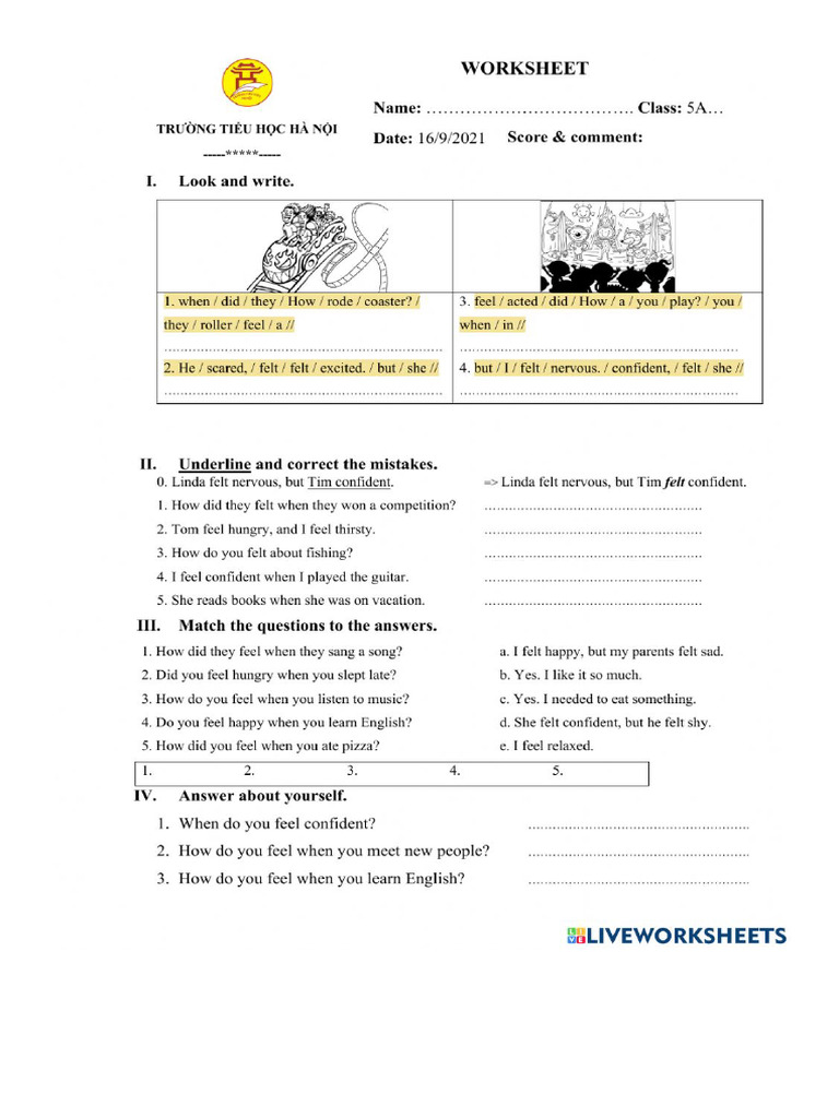 Unit 1 Lesson 2 | PDF